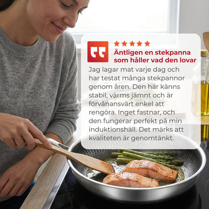 Hyllvik™ - Hybrid Stekpanna