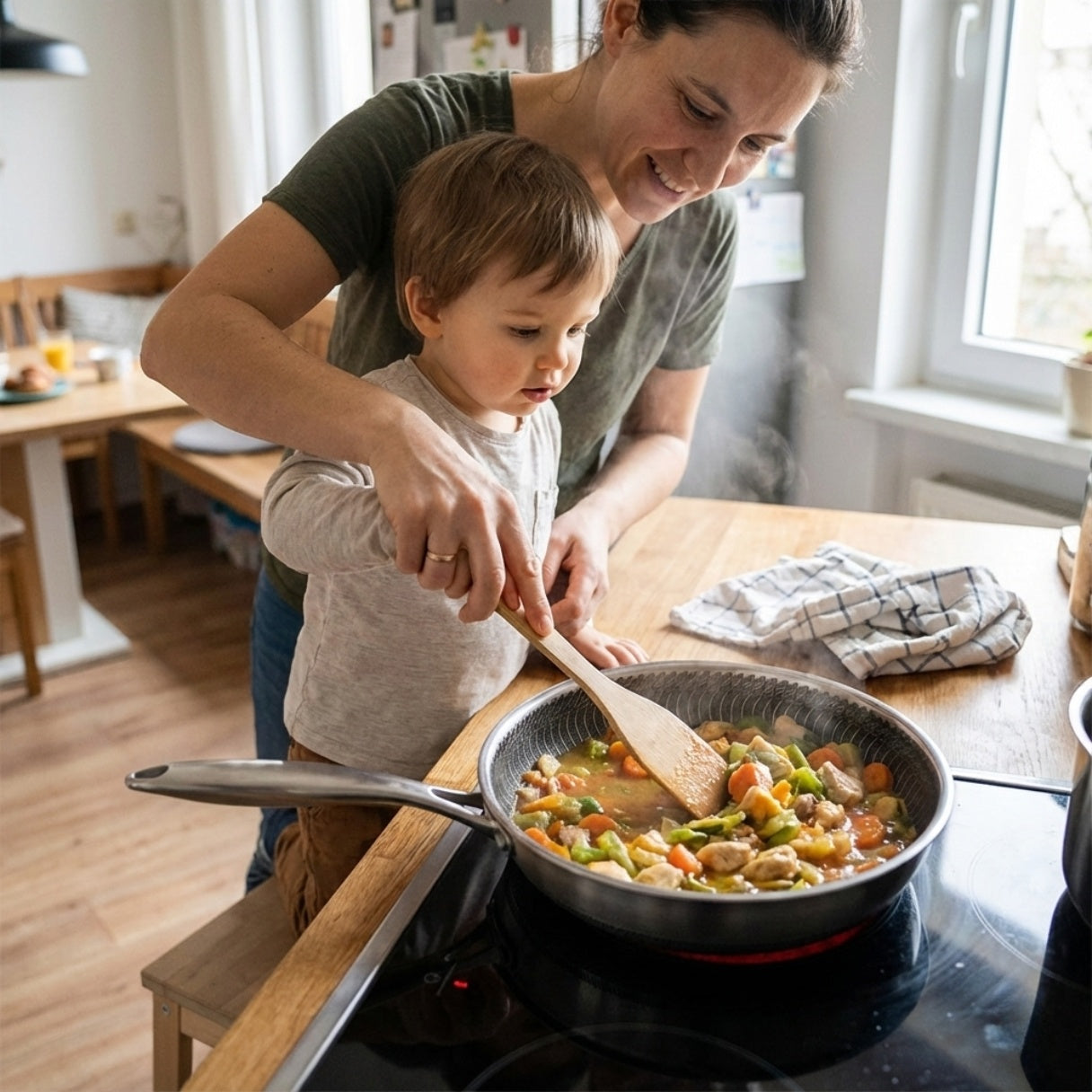 Hyllvik™ - Hybrid Stekpanna